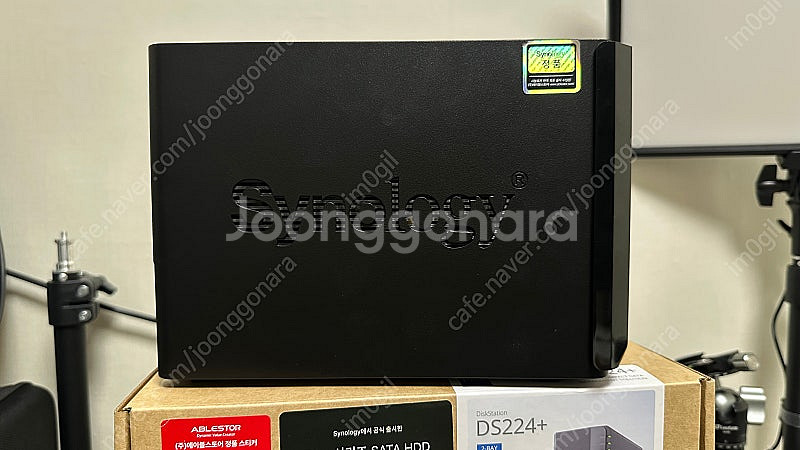 시놀로지 NAS DS224+ 4TB* 2개 판매--2