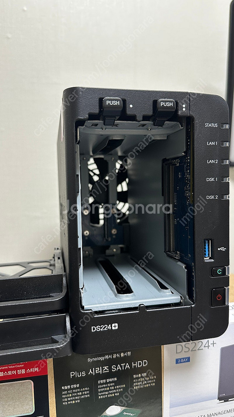 시놀로지 NAS DS224+ 4TB* 2개 판매--6