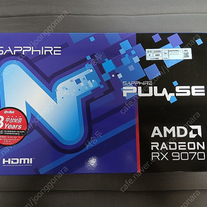 SAPPHIRE 라데온 RX 9070 XT PULSE 팝니다.