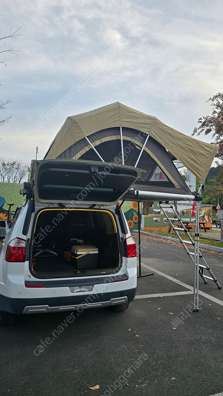 가이아 루프탑 텐트 3~4인용 팝니다 가로바×포함×--1