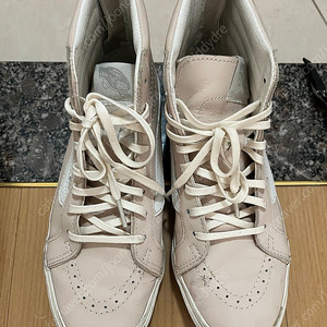 반스 US 7 (UK 4.5) Vans Sk8-Hi Slim Zip Leather X Madewell
