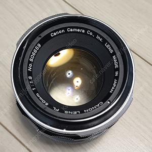 CANON FL 50mm f1.8 필름카메라 렌즈 전투형