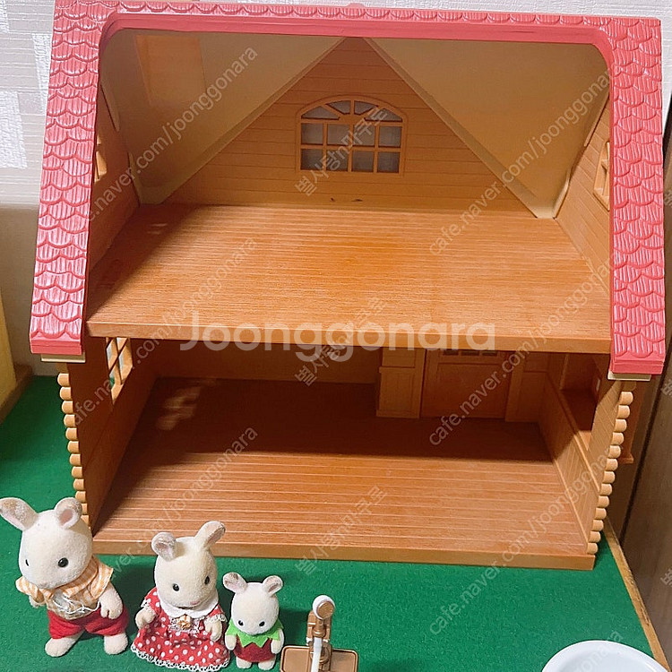 실바니안 올드 통나무 가구+하우스 (인형제외)--4