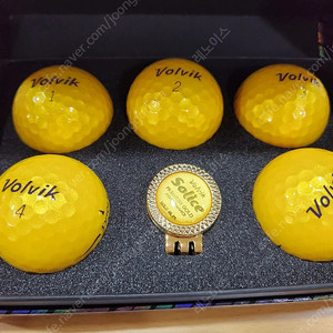 볼빅 솔리체 골드 골프공 선물세트 ​