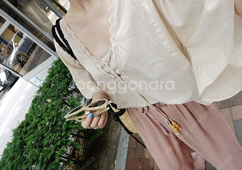 옷장정리, 디자이너브랜드 에스닉블라우스(새상품) 80~...--3