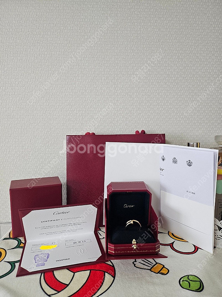 까르띠에 저스트 앵 끌루 링 23호--1