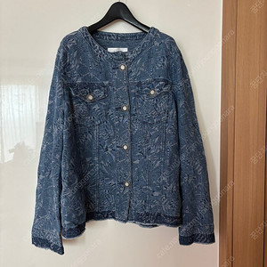 기비 보헤미안 데님 자켓 청자켓 에스닉 히피 보호시크 타임마인 출근룩21년