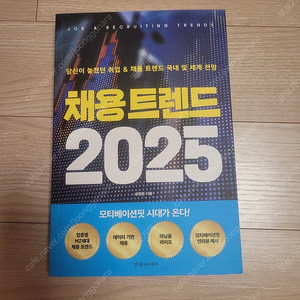 [새책] 채용 트렌드 2025 / 윤영돈 / 경향미디어