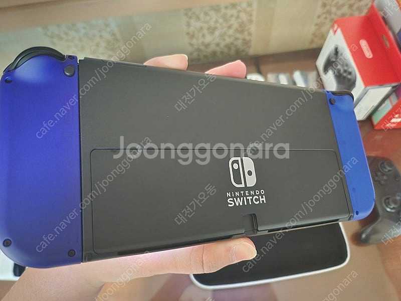 닌텐도스위치 OLED 기기 + 프로 컨트롤러 + 케이스...--6