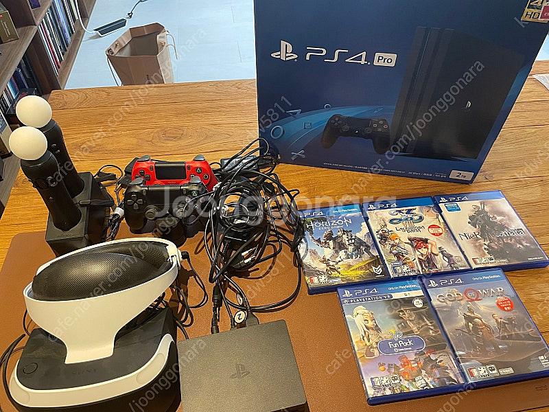 PS4 PRO 2테라+VR1 풀세트 판매합니다.--0