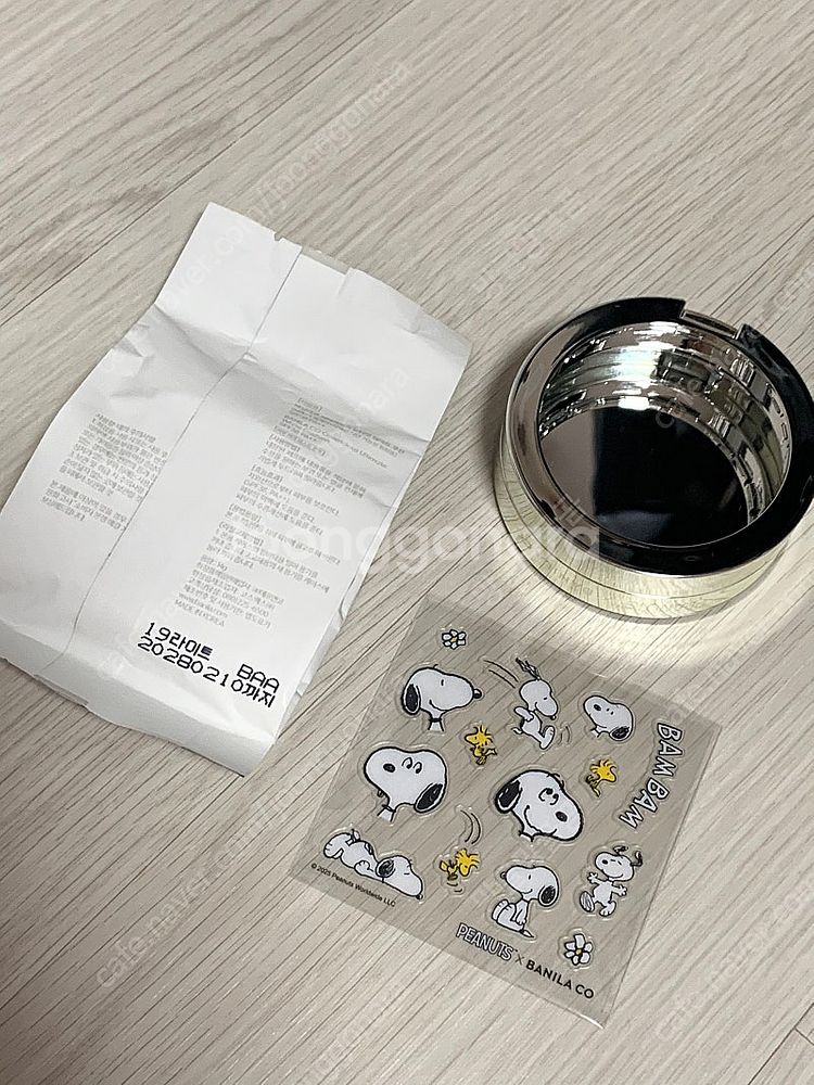 바닐라코 스누피 에디션 19 라이트 리필+케이스--1
