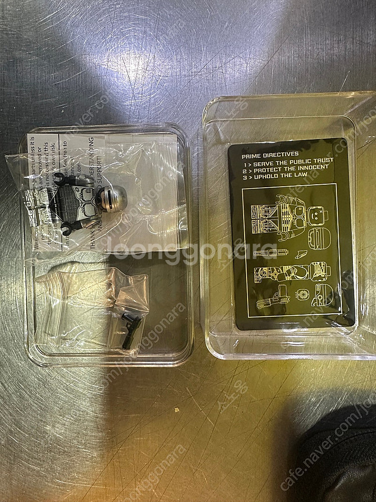 레고 커스텀 미피 로보캅 팝니다--0