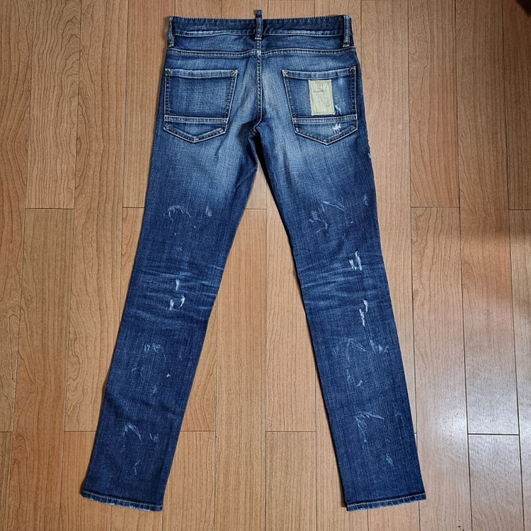 디스퀘어드2 루키진 슬림핏 42 44 디퀘2 남성청바지 발망 필립플레인 디젤 돌체앤가바나 리바이스 구찌 명품청바지 ... 이미지