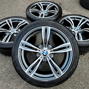 BMW F10 M5 343m 스타일 19인치 휠 타이어 세트 판매합니다. 245 40 19 275 35 19