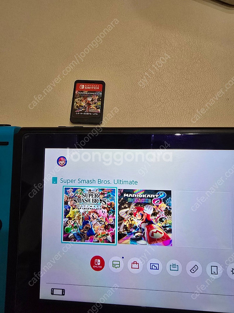 닌텐도스위치 대난투 + 마리오카트8 일괄 택포 6.3 팝니다.--1