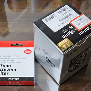 [국내정품] 캐논 EF-S 10-18mm F4.5-5.6 IS STM + PROTECT FILTER 67mm