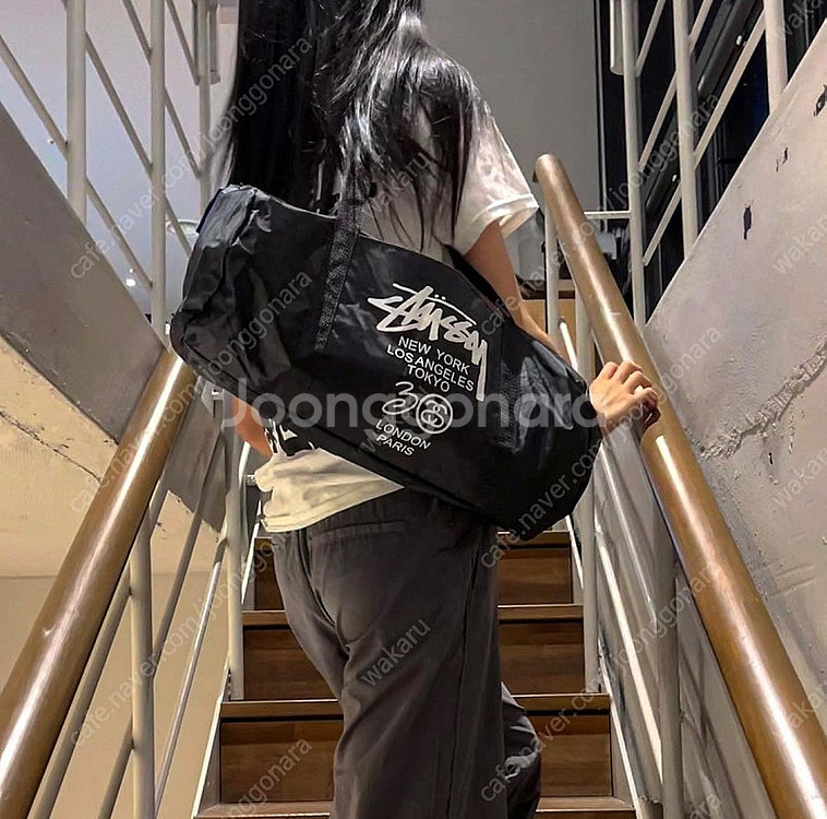 스투시 가방 더플백 숄더백 운동가방 여행가방 새상품 정...--0