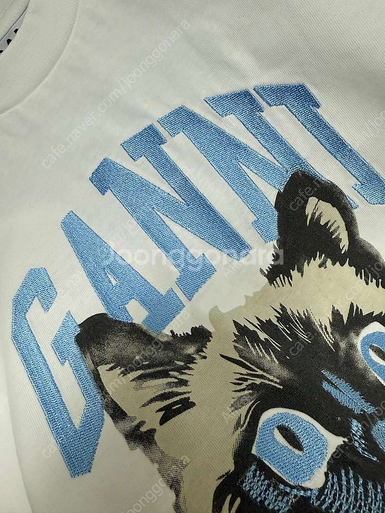 새상품) GANNI 24FW 가니 샴고양이 반팔 티셔츠...--5