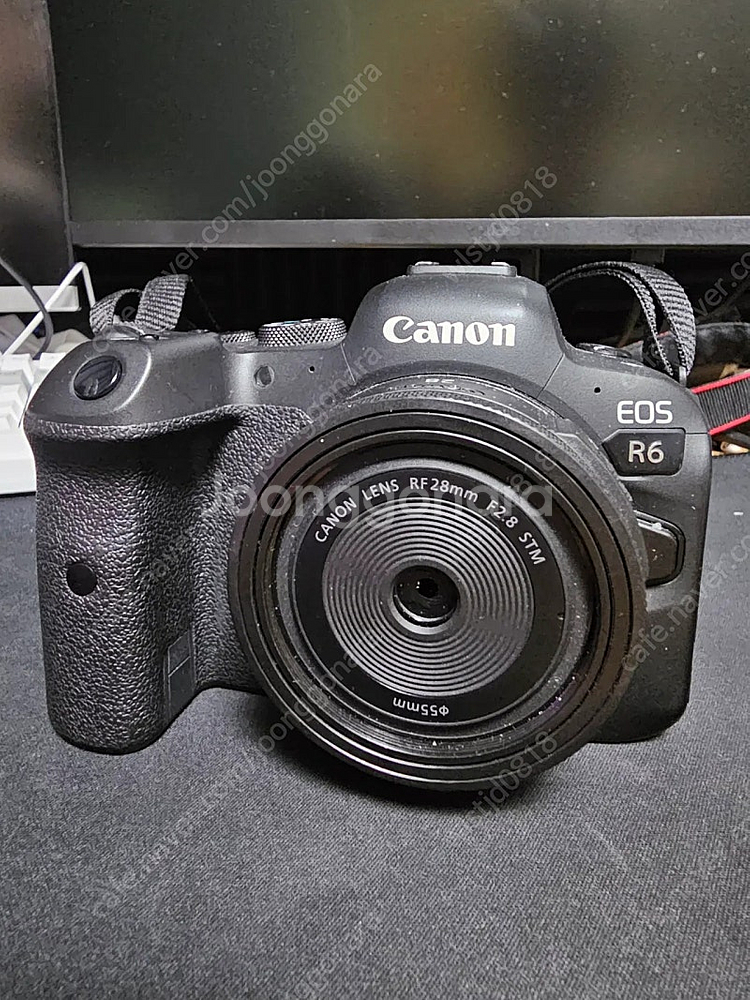 [급처]캐논 EOS R6 + RF 28mm 렌즈 풀박스--0