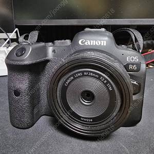 [급처] 캐논 EOS R6 + RF 28mm 렌즈 풀박스 팔아요