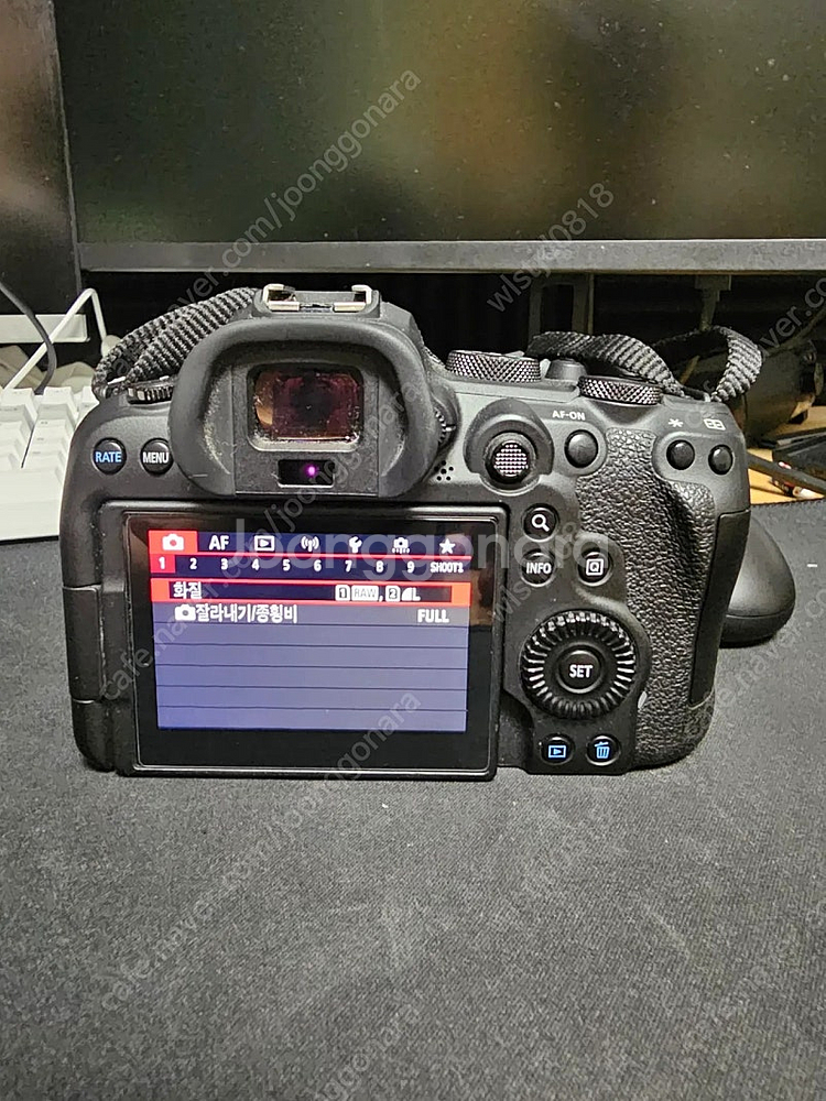 [급처]캐논 EOS R6 + RF 28mm 렌즈 풀박스--5