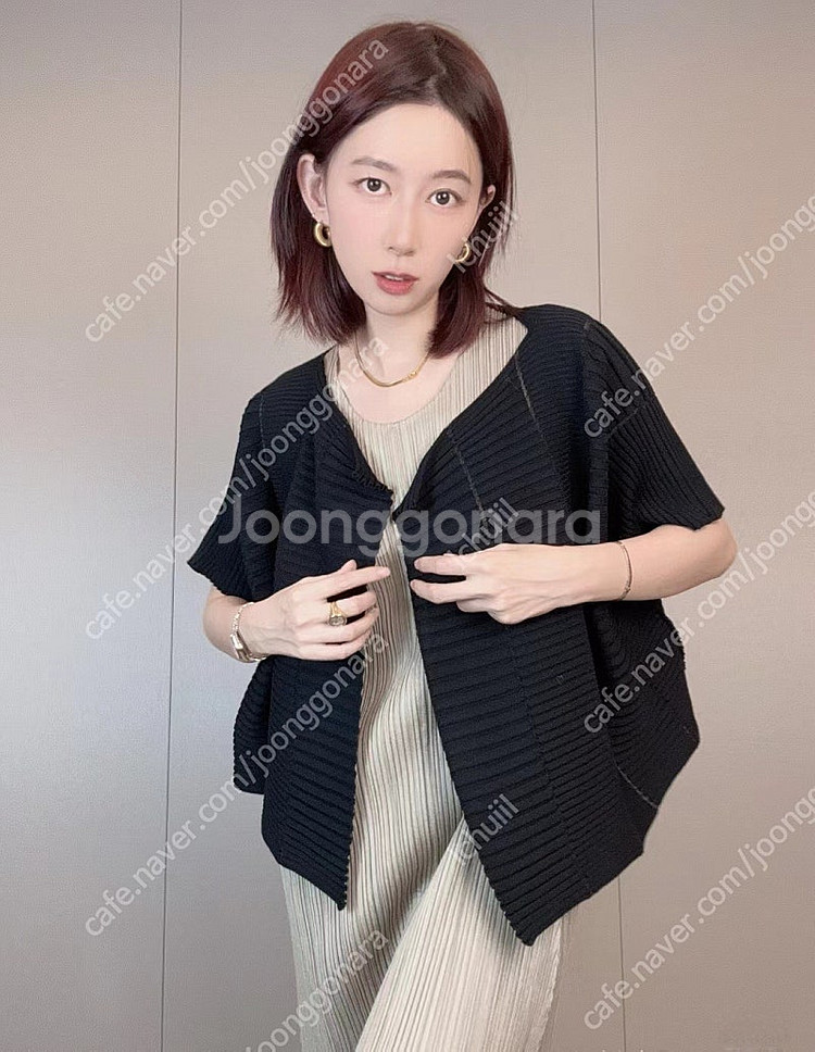 이세이미야케 칼럼니트 가디건 3종 ,플리츠플리즈 ~--0