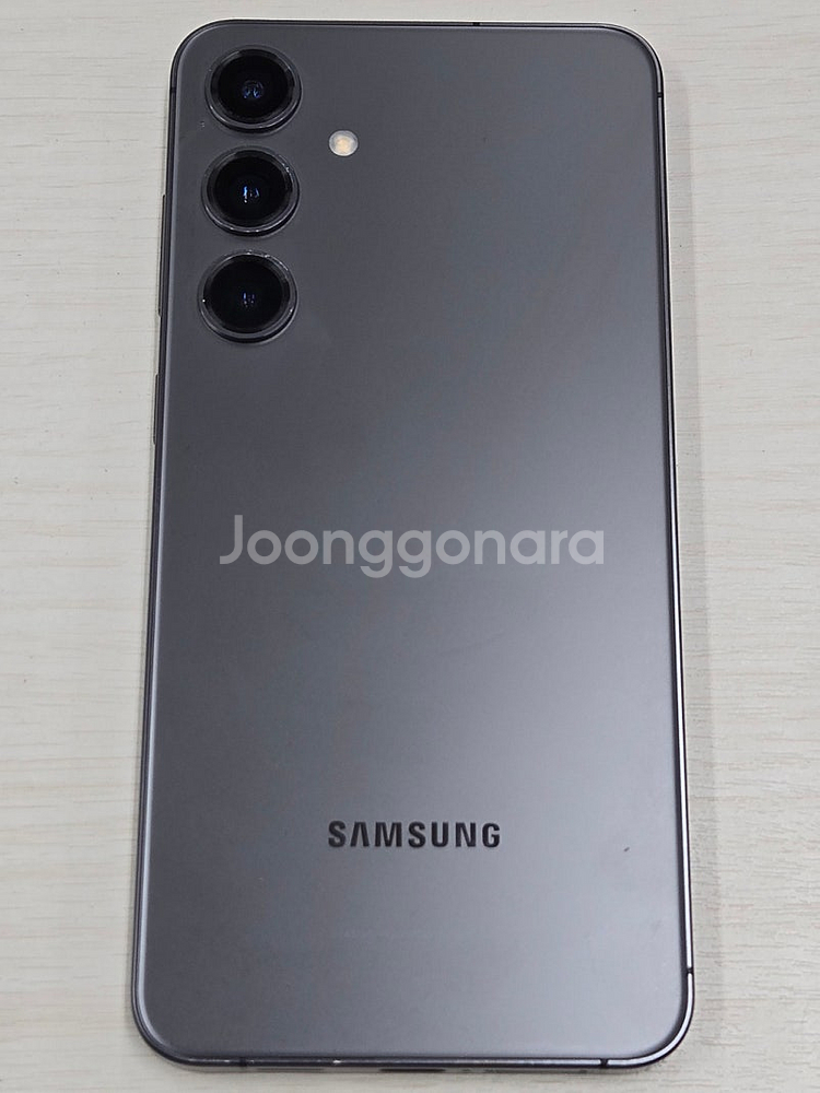 갤럭시 S24플러스 블랙색상 256용량 상태좋은 무잔상...--6