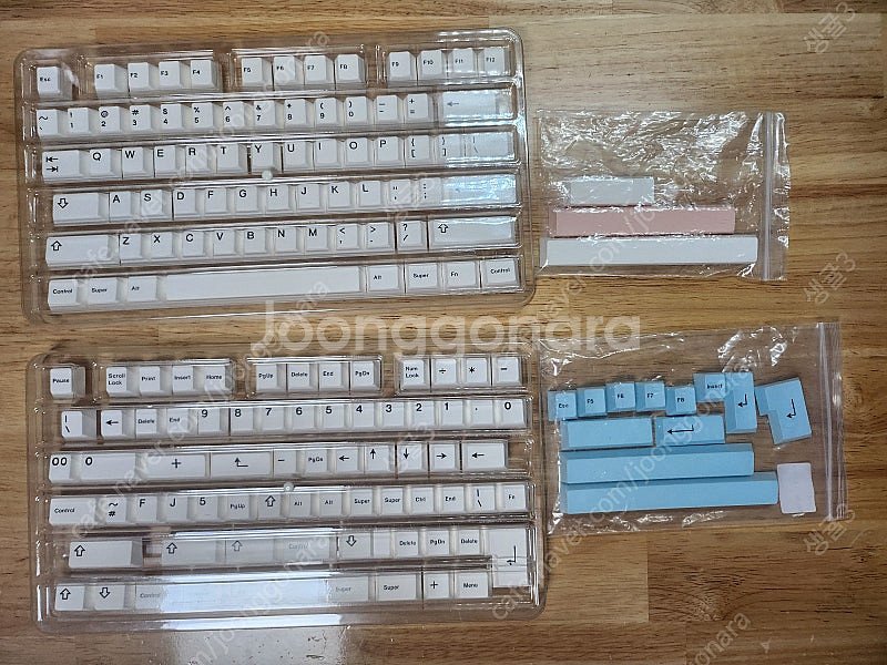 짭니멀 GeekArk BoW 키캡 + 추가킷 판매합니다--0