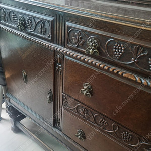 가격내림)영국 앤틱 사이드보드/수납장