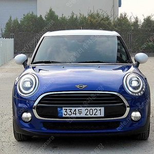 중고 미니쿠퍼 중고 가격 미니쿠퍼 5도어 중고 파란색 2019년식 36,570km 5도어 기본형 법인차 구매가능
