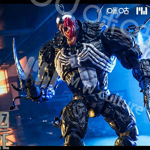 migu 정품 venom 베놈 액션피규어 / 대형 액션피규어 마블 스파이더맨 핫토이 어벤져스 마블레전드 1:9 스케일