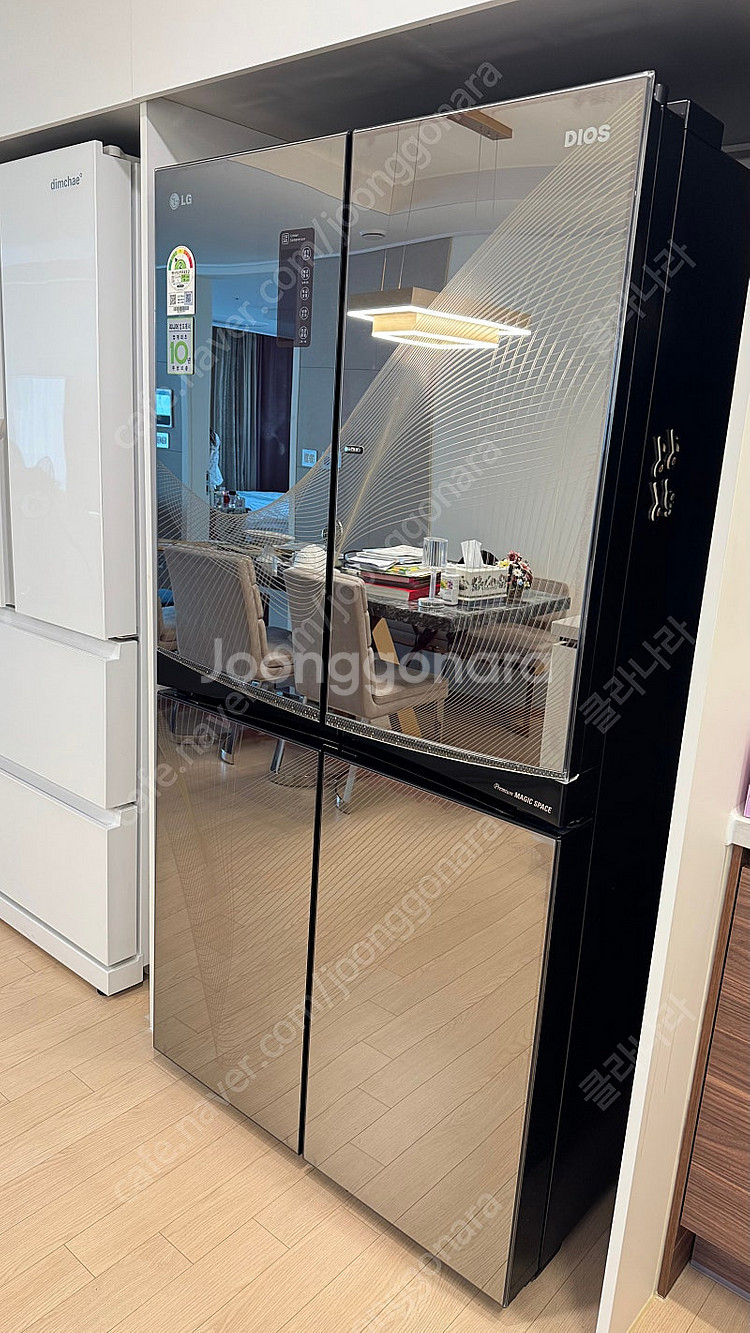 엘지 디오스 910리터 양문형냉장고--0