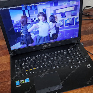 (택포함가)ASUS 17인치 아수스 노트북 i7-4700+GTX765+SSD240GB 팝니다.