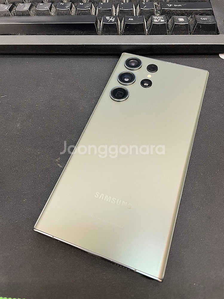 갤럭시S23울트라 그린 512GB 무잔상 상태좋은 중고...--0