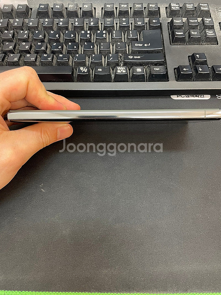 갤럭시S23울트라 그린 512GB 무잔상 상태좋은 중고...--6