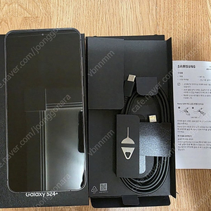 갤럭시s24플러스 256 블랙 kt