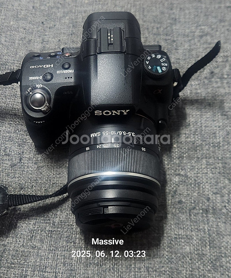 소니 DSLR 알파 a55 팝니다--2