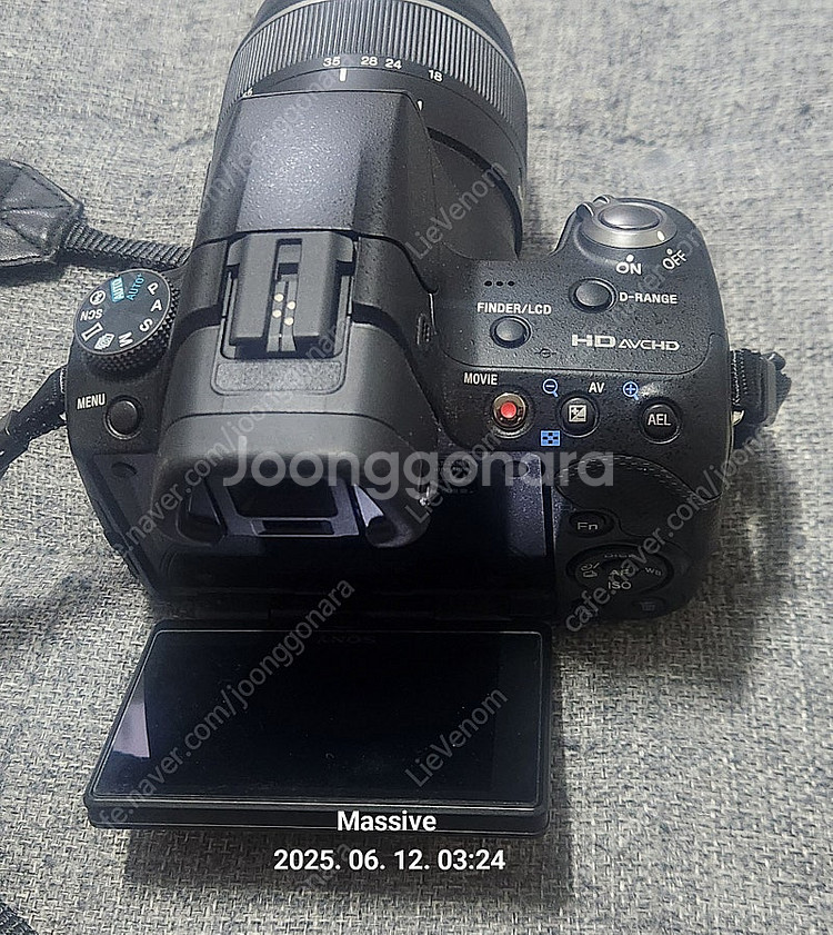 소니 DSLR 알파 a55 팝니다--3