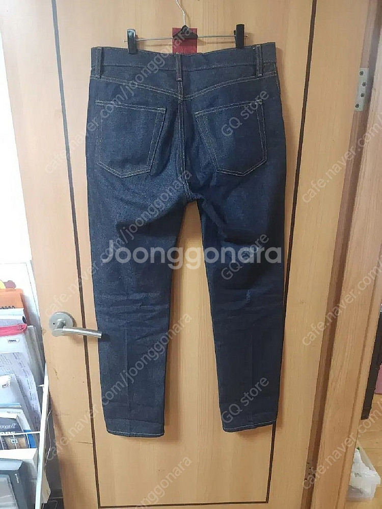 남자 셀비지(생지) 데님--1