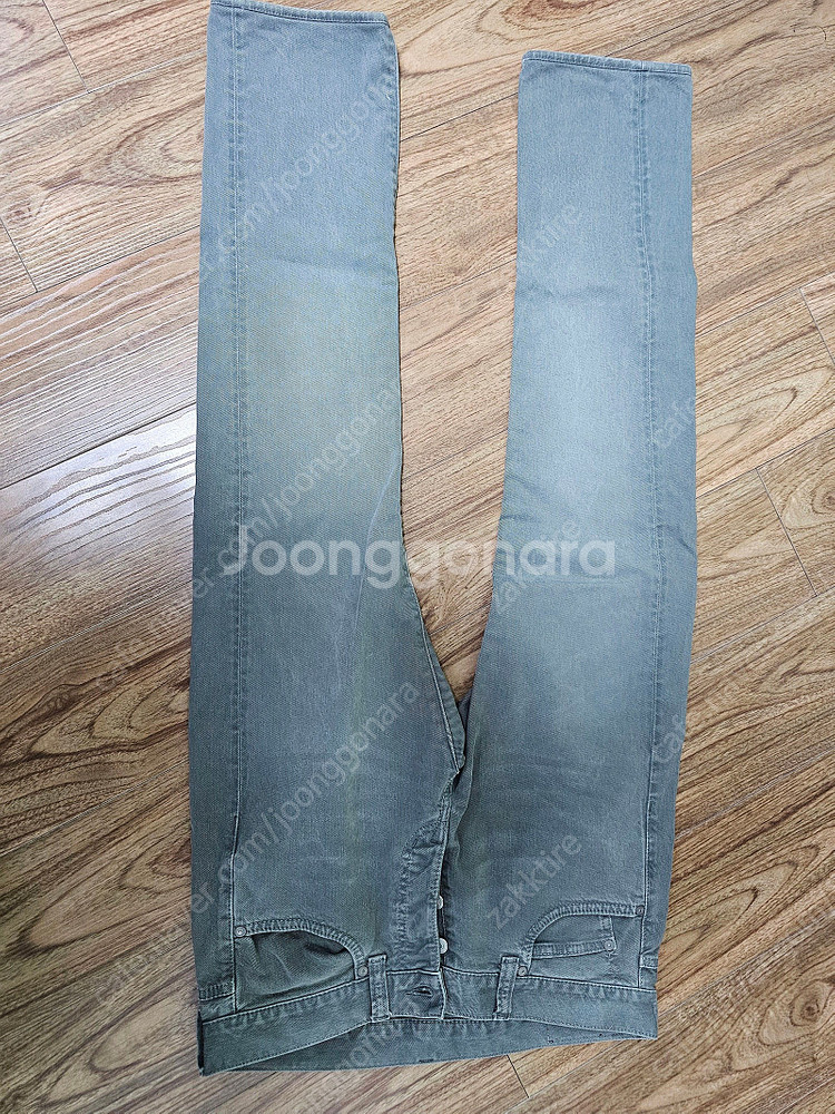 알렉산더 맥퀸 정품 청바지 L사이즈 상태 좋음--4