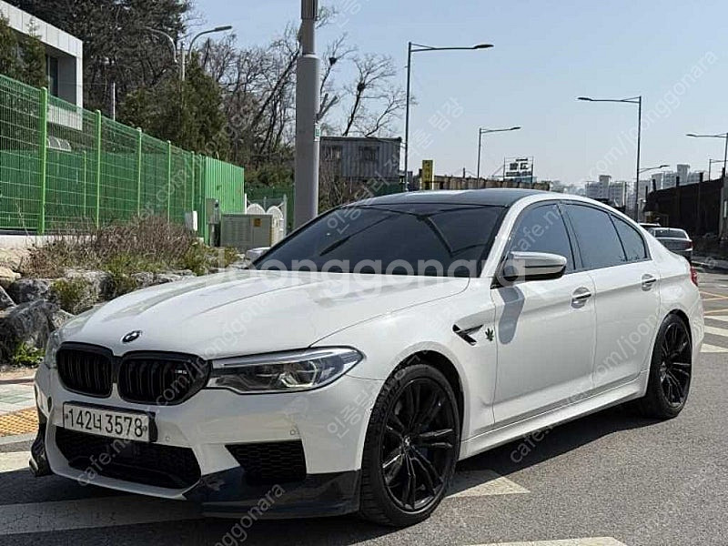 BMW M5 중고차 중고자동차 흰색 2018년식 M5 ...--2
