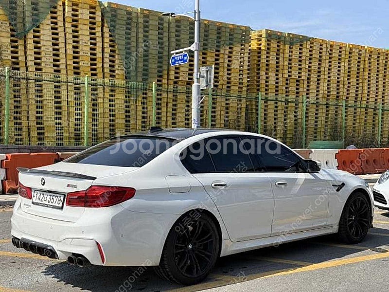 BMW M5 중고차 중고자동차 흰색 2018년식 M5 ...--4