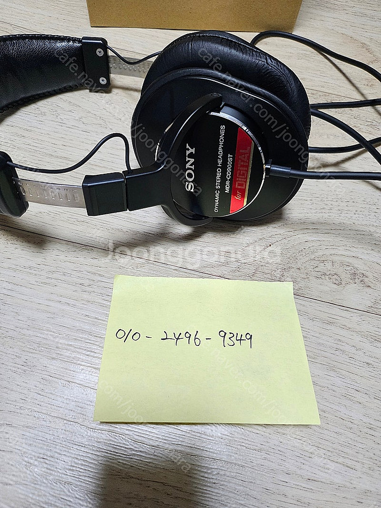 SONY MDR CD900st 모니터링 헤드폰 팝니다--0