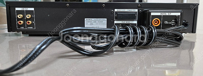 소니SONY CDP-552ESD CD플레이어--3