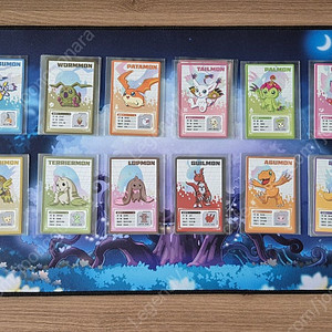 디지몬 어드벤처 25주년 전시회 랜덤 프로필 카드 판(잔여 수량 확인!)