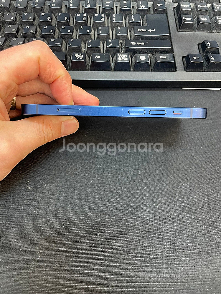아이폰12미니 블루 64GB 상태좋은 중고23만팝니다.--6