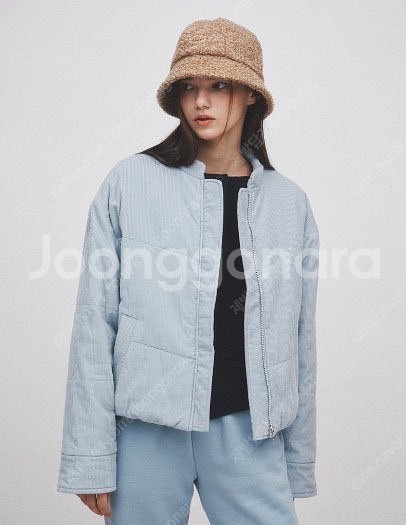 (강민경 착용) 아비에무아 코듀로이 자켓--1