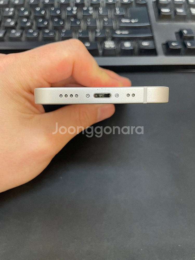 아이폰12미니 화이트 128GB 배터리91% 상태좋은 ...--5