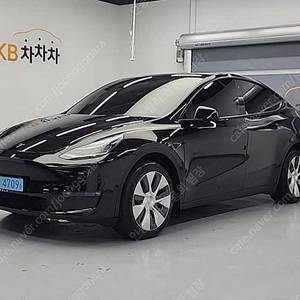 테슬라 모델 Y 중고 테슬라 중고 검정색 2022년식 29,634km 롱 레인지 중고차카페