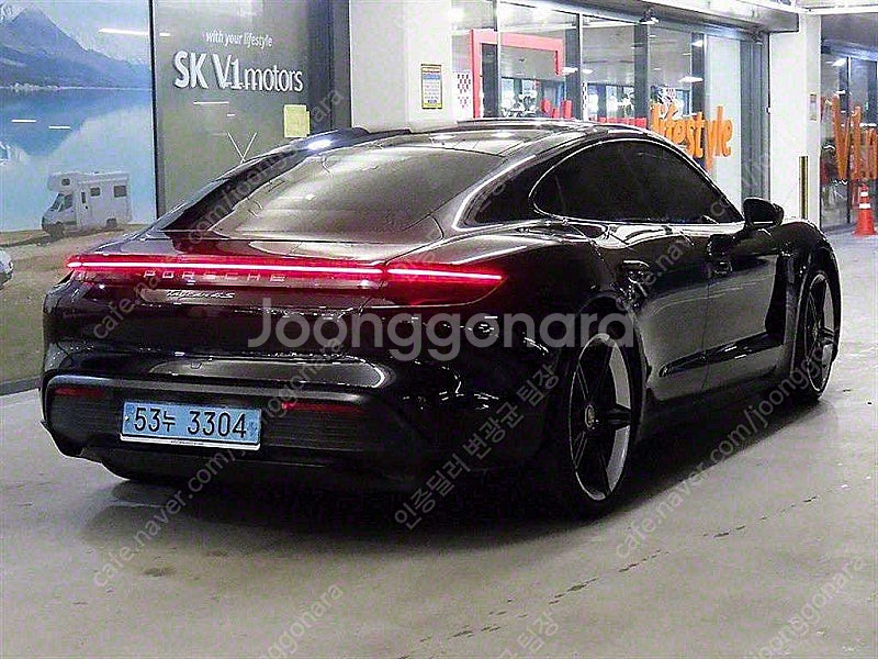 포르쉐 중고 포르쉐 타이칸 중고차 검정색 2021년식 ...--4